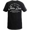 T-shirt Jd Lettering Svart JOHN DOE Small – miniatyr 2