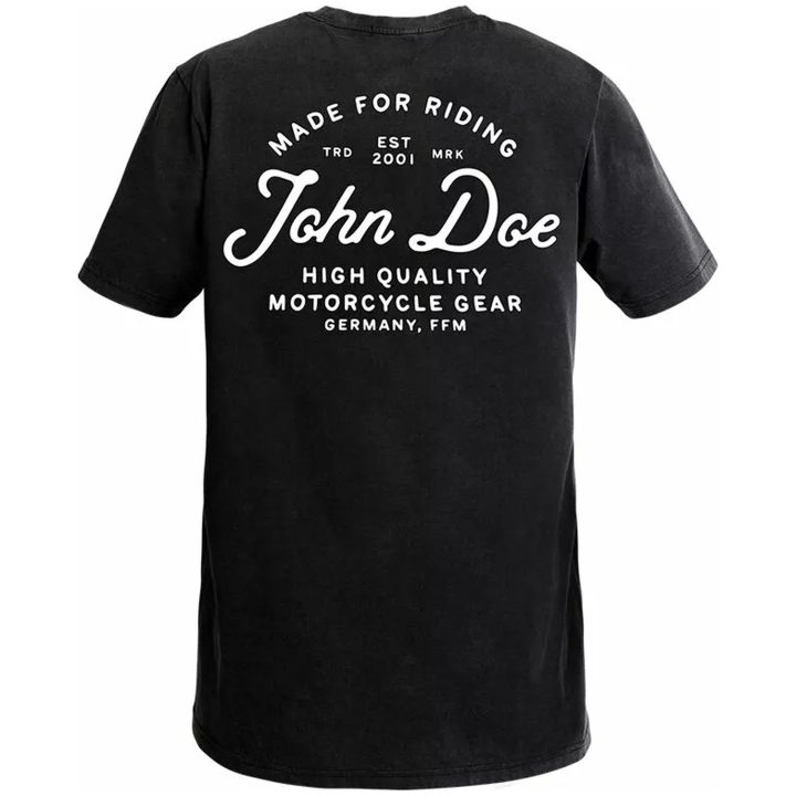 T-shirt Jd Lettering Svart JOHN DOE Small – bild 2