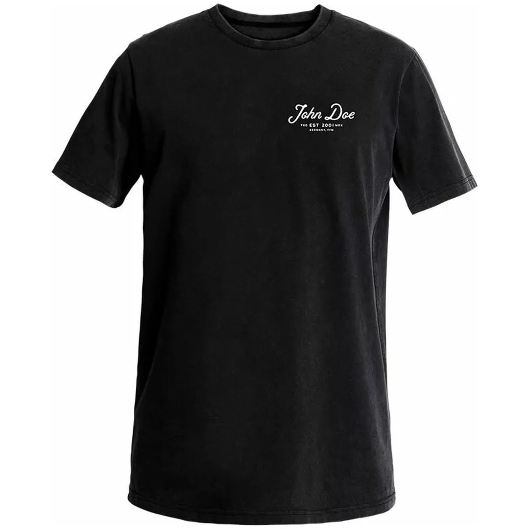 T-shirt Jd Lettering Svart JOHN DOE Small