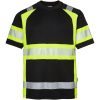 T-shirt kortärm Svart/Fluorescerande Gul Top Swede XS – miniatyr 1