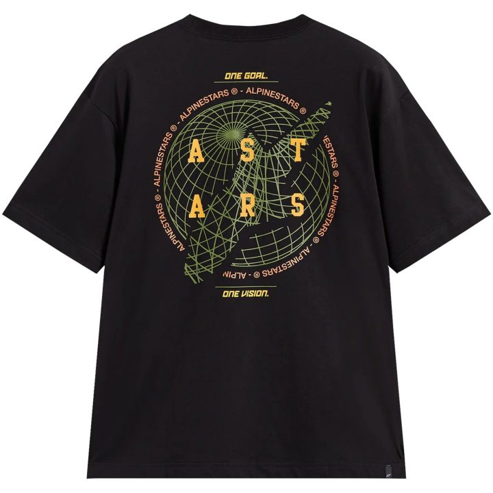 T-shirt Latitude Oversized Svart Alpinestars s – bild 2