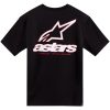 T-shirt Lineout Svart Röd Vit Alpinestars s – miniatyr 1