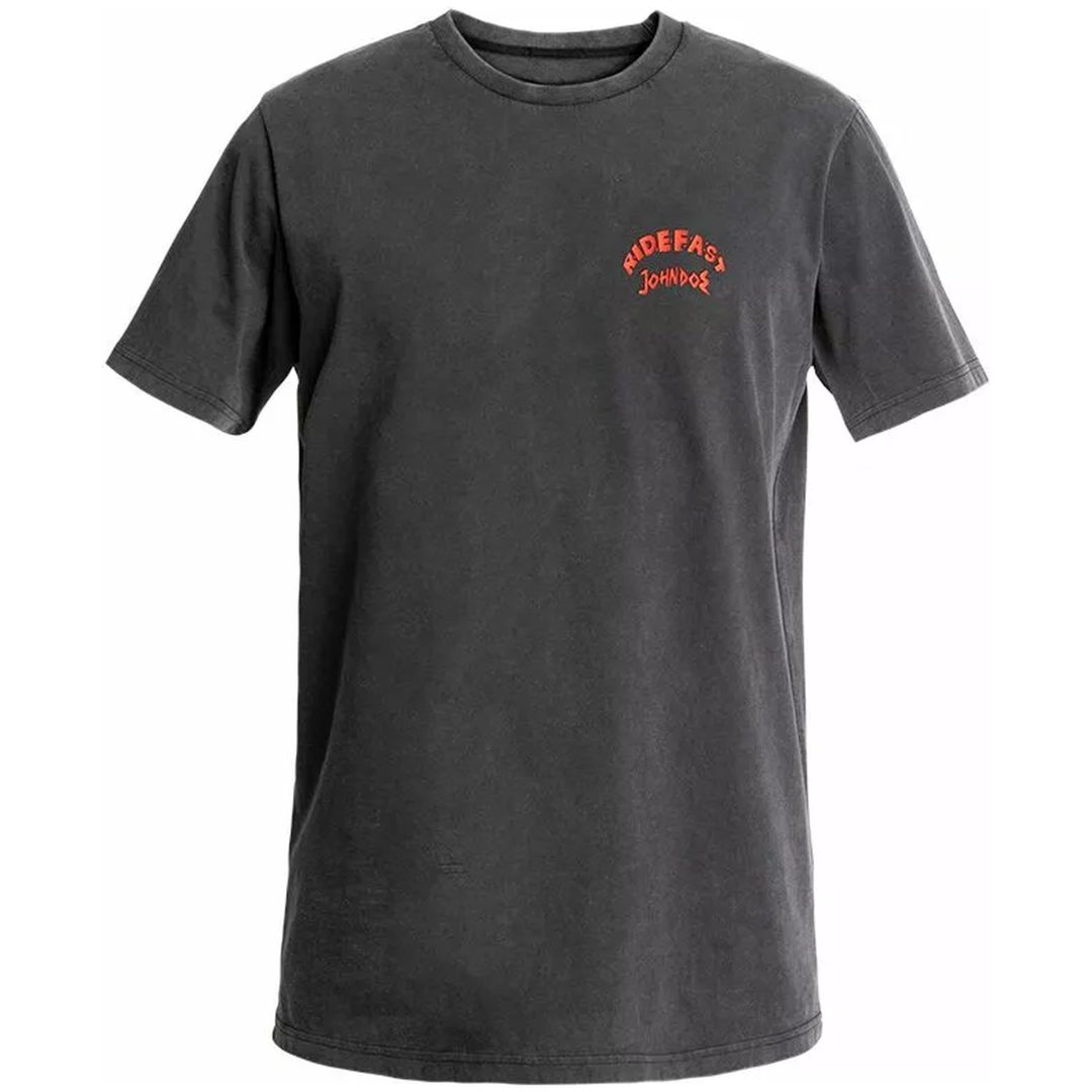 T-Shirt Lion Svart JOHN DOE Small