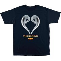 T-Shirt Love This Sound Grå Marinblå Gul FMF