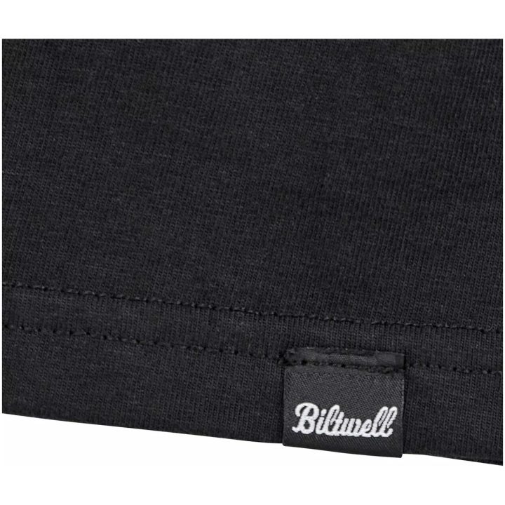 T-shirt Old Junk Pocket Svart BILTWELL – bild 5