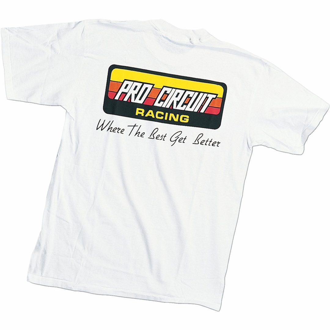 T-Shirt Originals Vit PRO CIRCUIT Large
