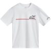 T-shirt P1 Vit Alpinestars s – miniatyr 1