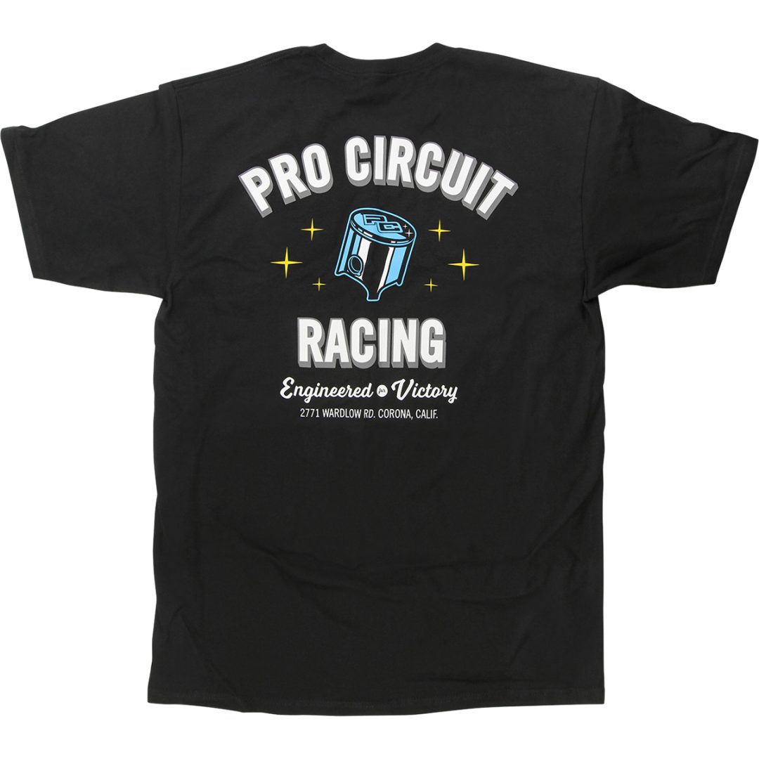 T-Shirt Piston Svart PRO CIRCUIT Medium – bild 2