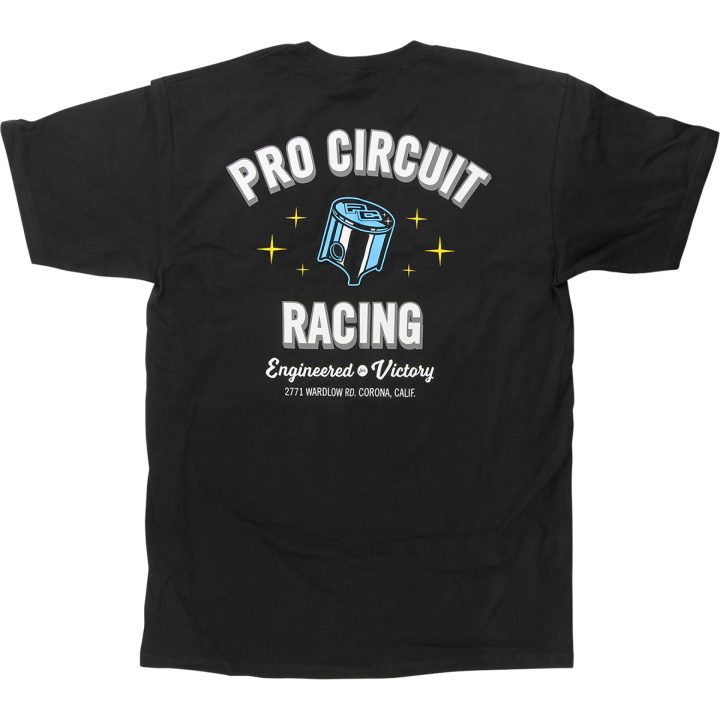 T-Shirt Piston Svart PRO CIRCUIT Medium – bild 2