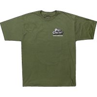 T-shirt Pit Bike Svart/Grön PRO CIRCUIT