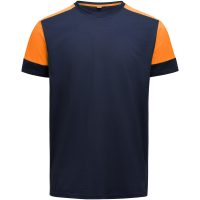 T-shirt Prime Marinblå/neonorange Printer PRIME