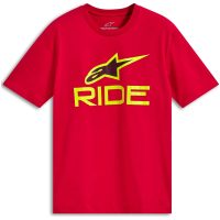 T-Shirt Ride 4.0 CSF Röd/Hi-vis Gul ALPINESTARS
