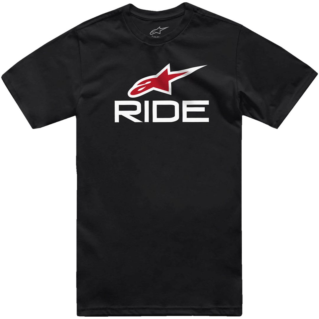 T-shirt Ride 4.0 Svart/Röd/Vit ALPINESTARS Large