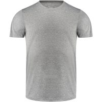 T-shirt Run Gråmelerad Printer RED