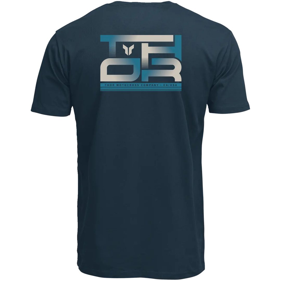 T-Shirt Section Marinblå THOR s – bild 2