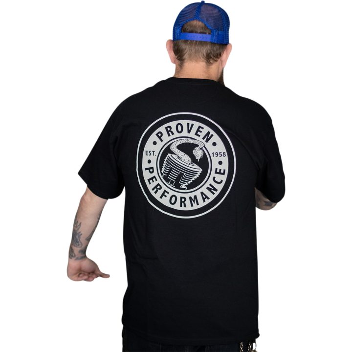 T-shirt Sidewinder Svart S&S Cycle Medium – bild 2