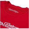 T-Shirt Signature Röd TROY LEE DESIGNS XXL – miniatyr 4