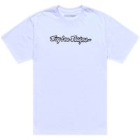 T-shirt Signature Vit Svart TROY LEE DESIGNS