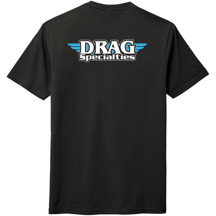 T-shirt Slim Drag Svart DRAG SPECIALTIES Small – bild 2