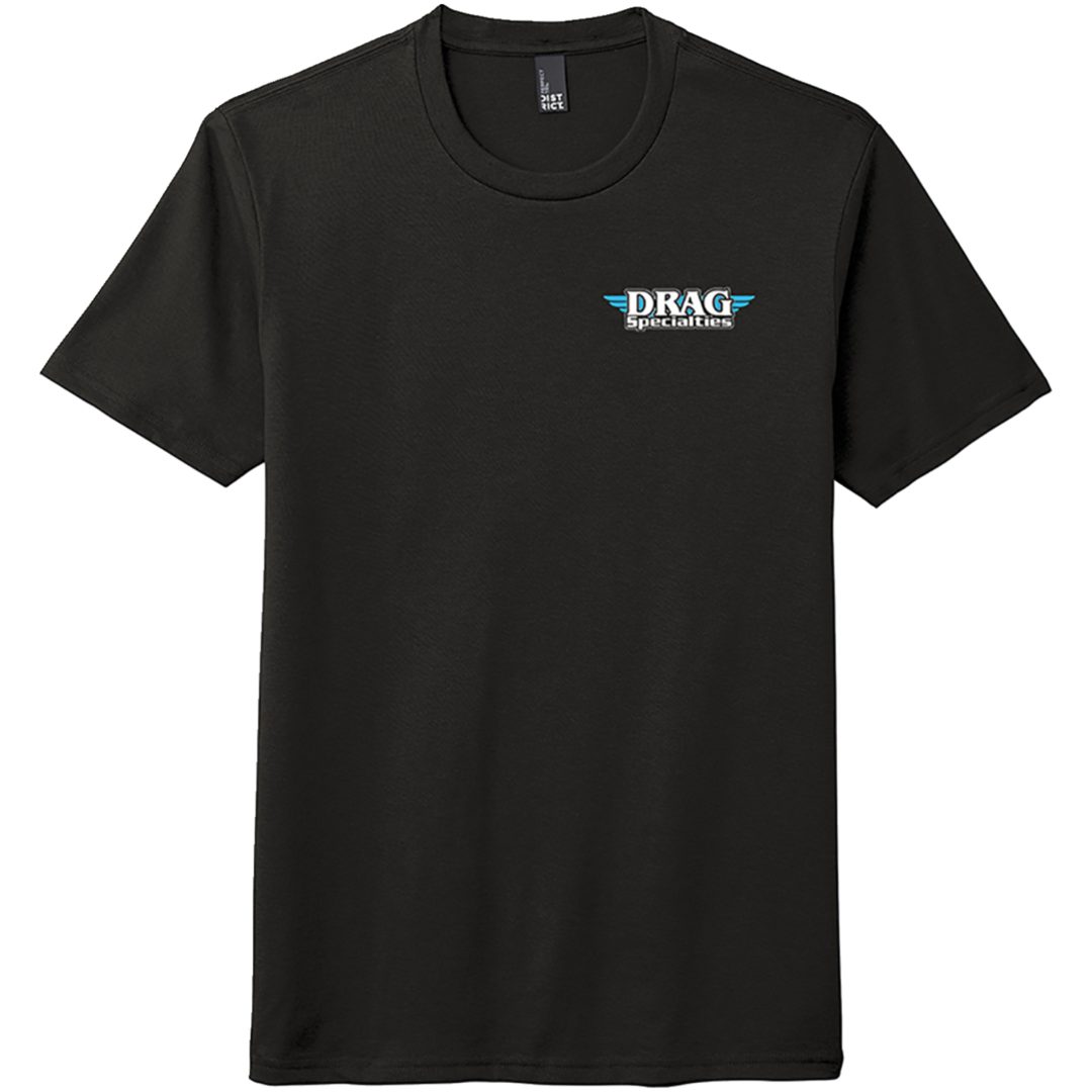 T-shirt Slim Drag Svart DRAG SPECIALTIES Small