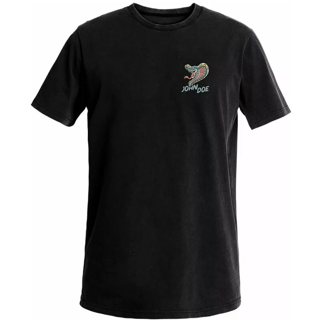 T-shirt Snake Ii Svart JOHN DOE Small