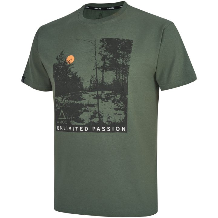 T-shirt Spirit Scenery Grön AMOQ XS – bild 3