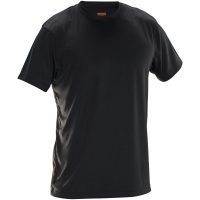 T-shirt Spun Dye 5522 Practical Svart Jobman