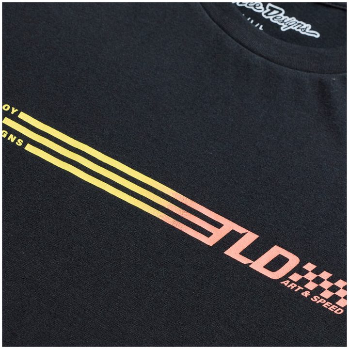 T-shirt Stripes Svart TROY LEE DESIGNS s – bild 3