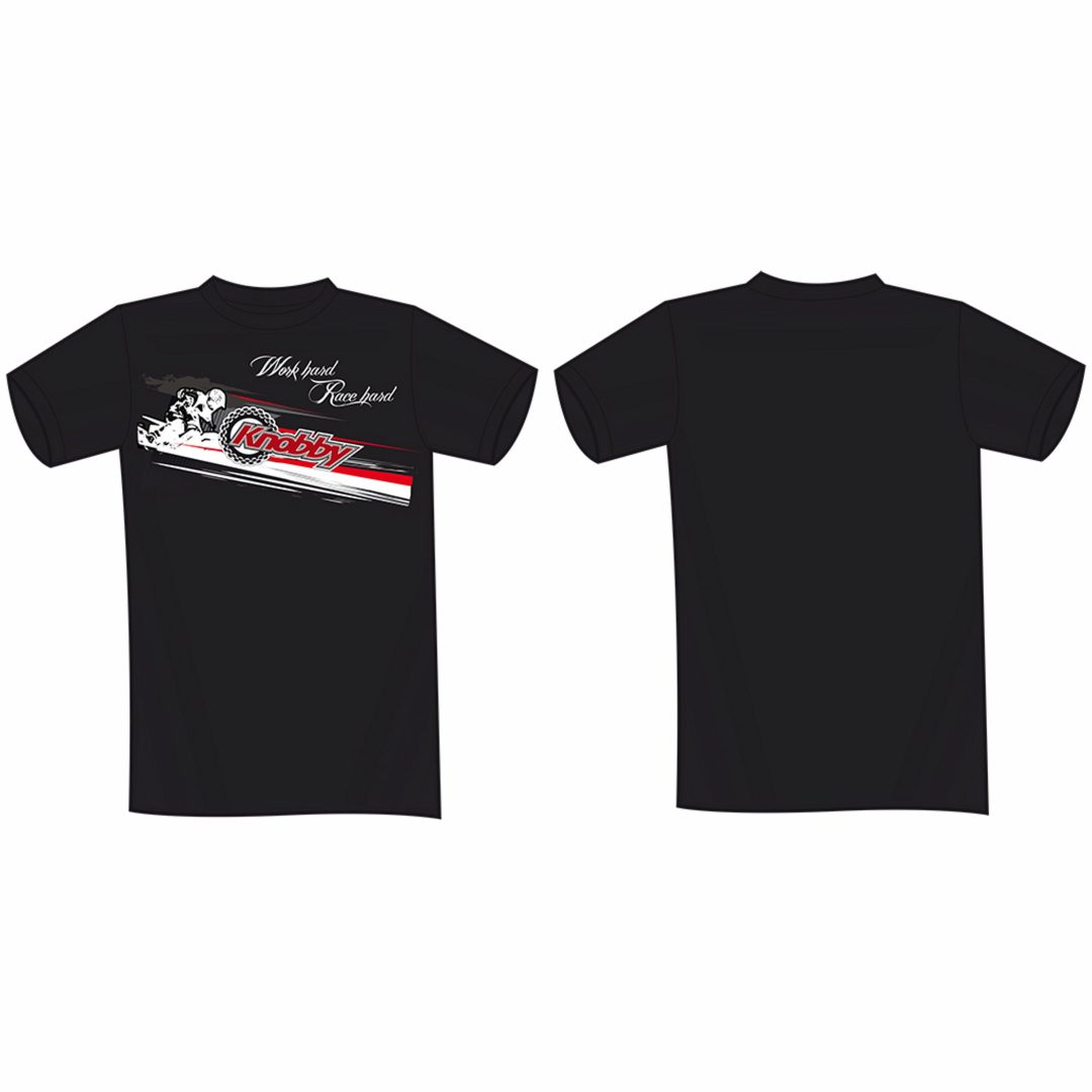 T-Shirt Svart Knobby