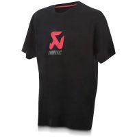 T-Shirt Svart Röd AKRAPOVIC