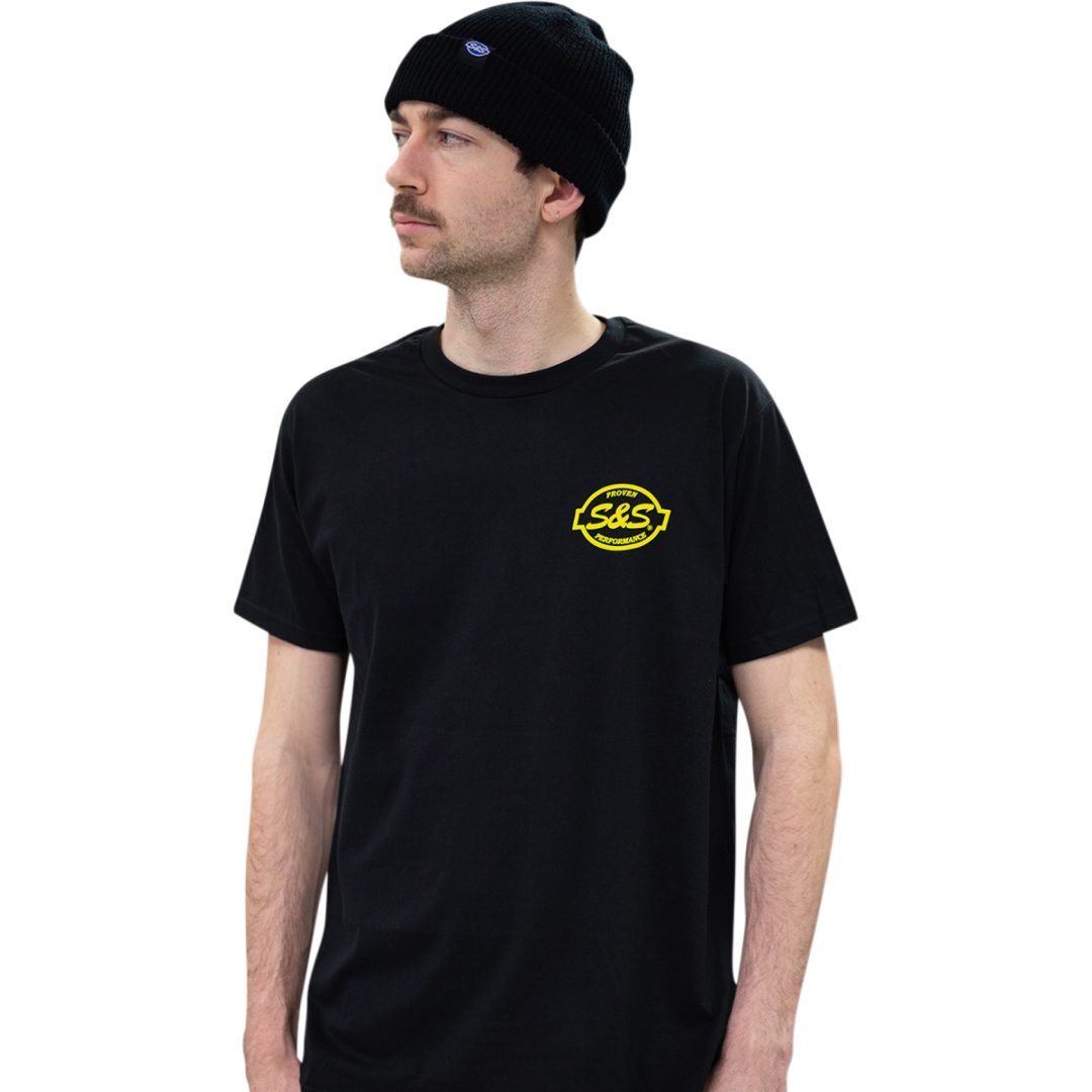 T-Shirt Svart S&S Cycle Small