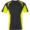 T-shirt Svart/hivisgul 22082-771 Mascot XS – miniatyr 1