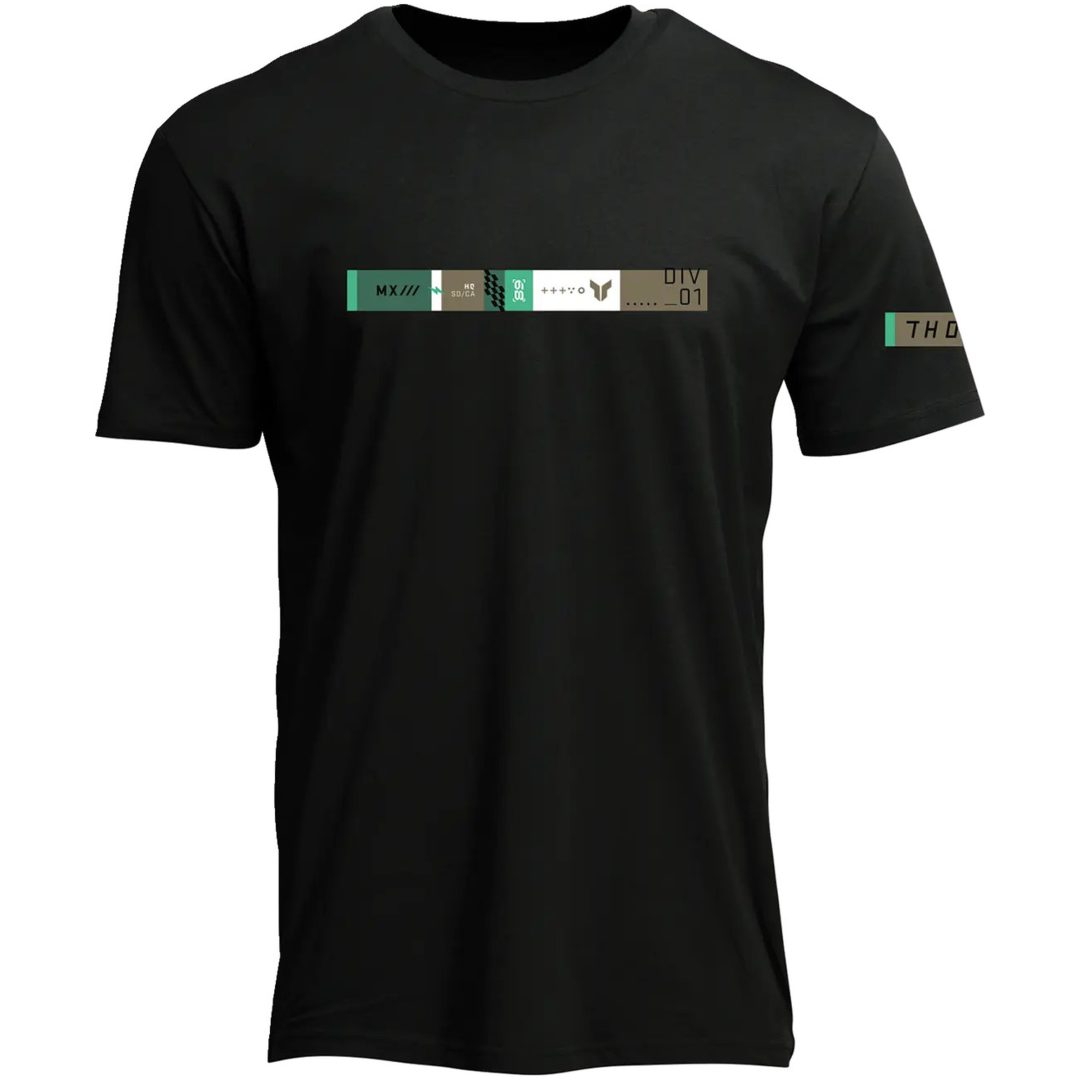 T-Shirt Tangent Svart THOR XL