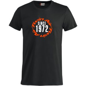 T-shirt Twin Air Svart TWIN AIR