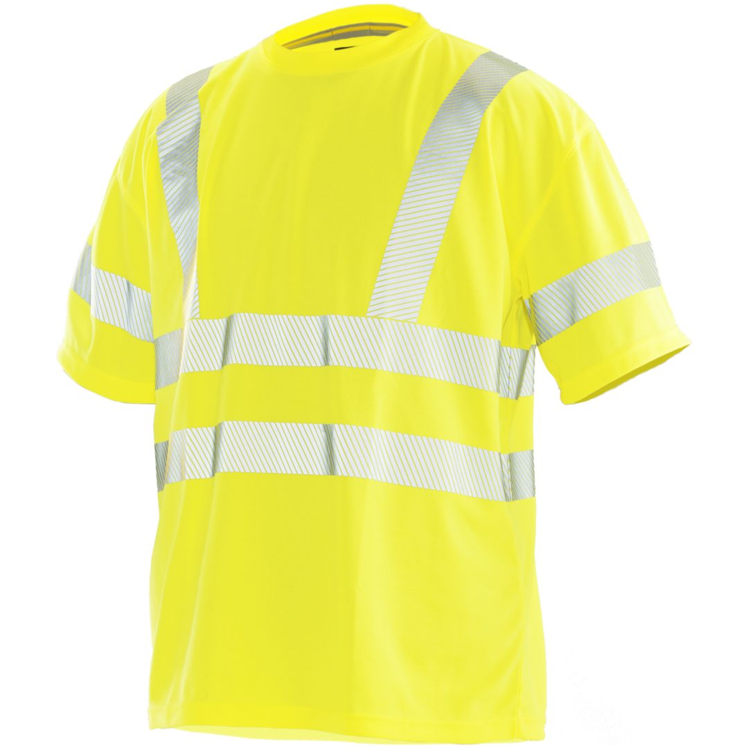 T-shirt Varsel 5584 Technical Gul Jobman XXXL
