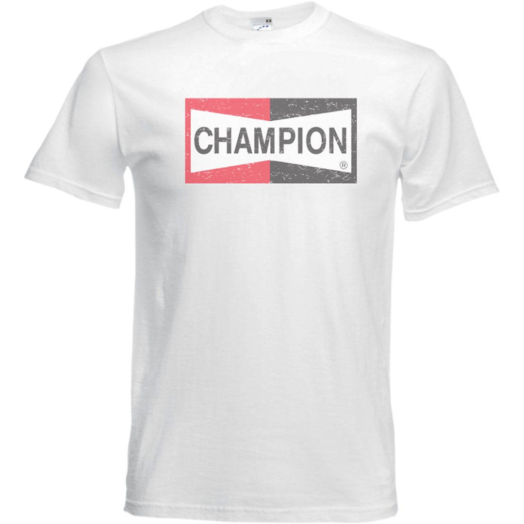 T-Shirt Vit CHAMPIONS CHOICE Medium – bild 2