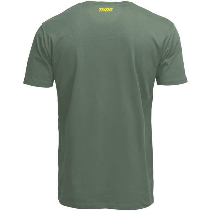 T-shirt Warp Oliv THOR s – bild 2