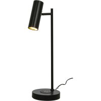 TABELA bordslampa med trådlös laddning och USB