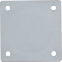Täckfläns 50x50, Grå MALMBERGS