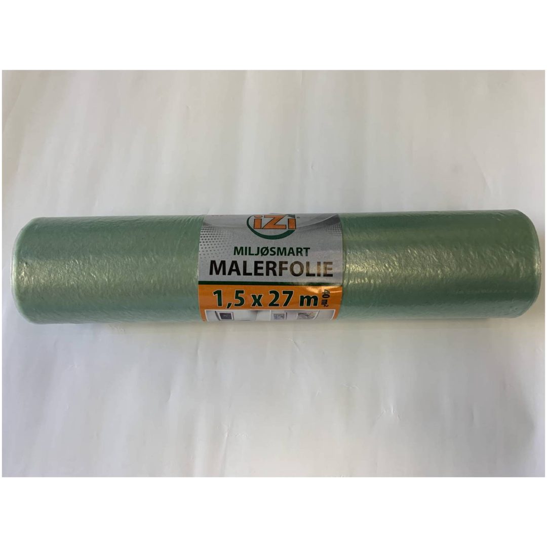 Täckfolie IZI Målarfolie TÄCKFOLIE IZI MÅLARFOLI1,5X27M