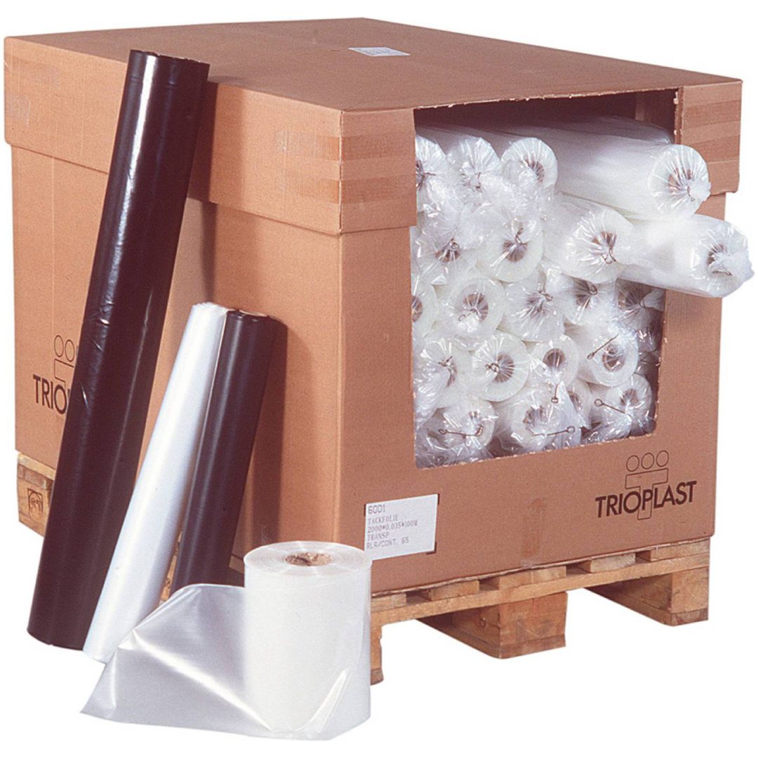 Täckfolie Transparent TRIOPLAS TÄCKFOLIE 1300X0,10MMX50M