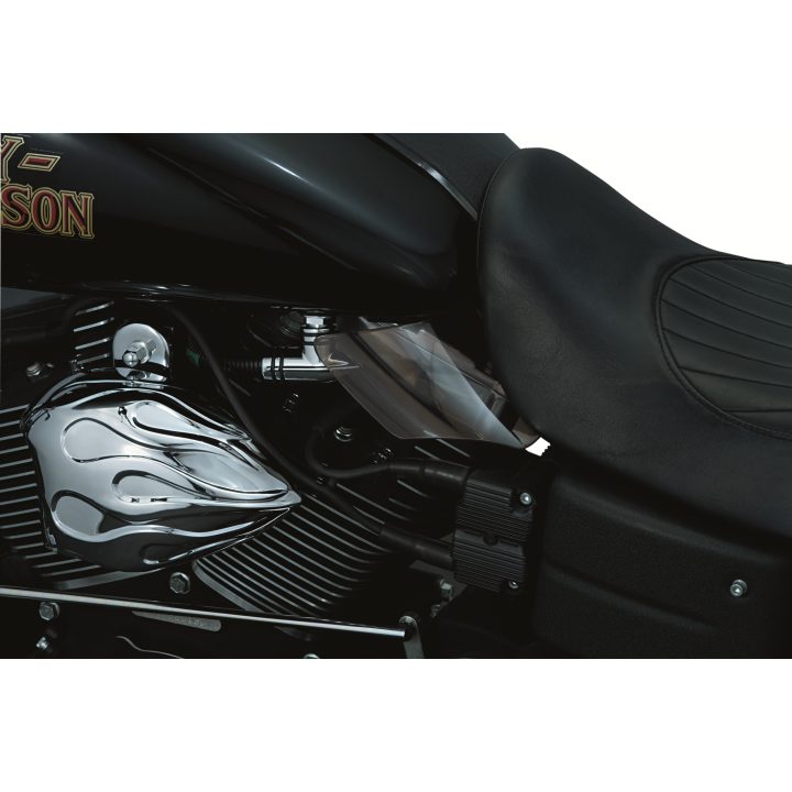 Täckkåpa Sadel Smoke KURYAKYN SADDLE SHIELD FXD SMK – bild 2