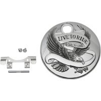 Täckkåpa Tanklock Live to Ride DRAG SPECIALTIES