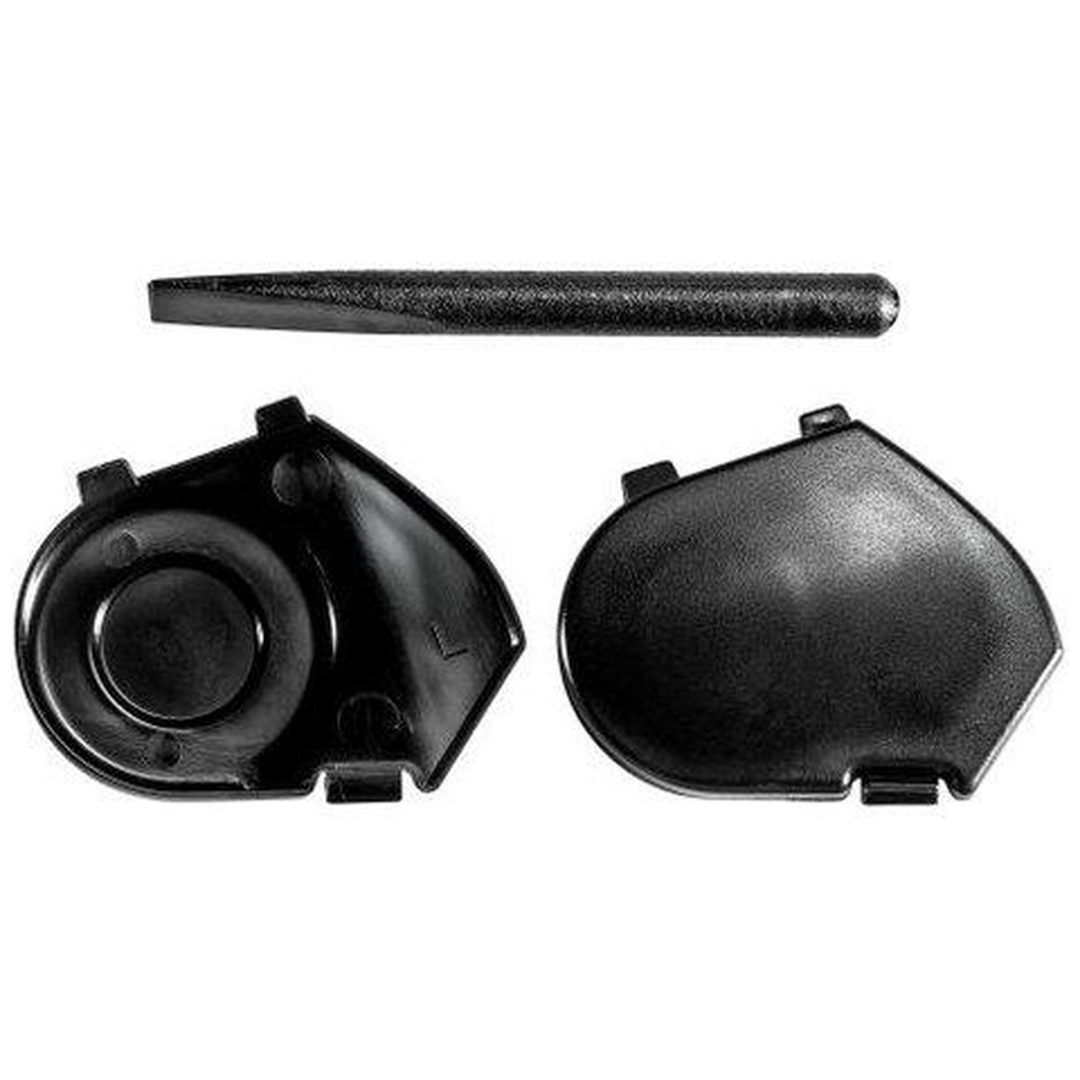 Täcklock och slider-kit N43 Svart Matt NOLAN