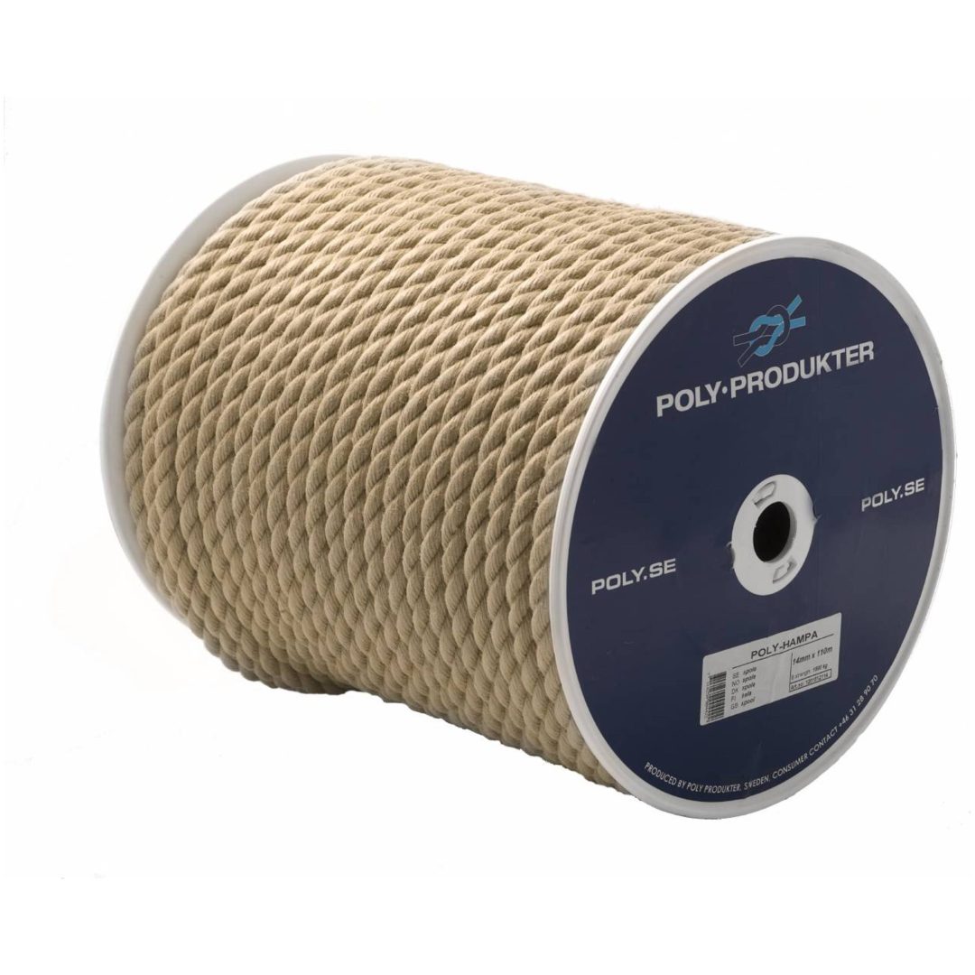 Tågvirke Syntethampa POLY TÅGVIRKE SYNTETHAMPA 8MM SPO