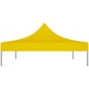 Tak till partytält 4,5x3 m gul 270 g/m² vidaXL 431 x 291 x 100 cm – miniatyr 4
