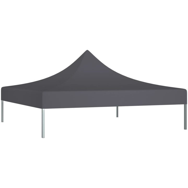 Tak till partytält antracit 270 g/m² vidaXL 2 x 2 m – bild 2