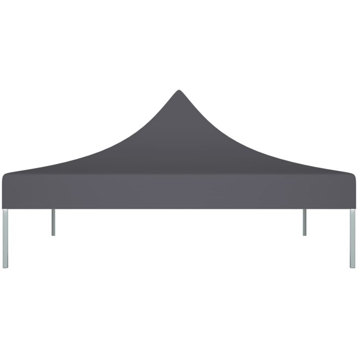 Tak till partytält antracit 270 g/m² vidaXL 2 x 2 m – bild 3