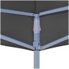 Tak till partytält antracit 270 g/m² vidaXL 2 x 2 m – miniatyr 4