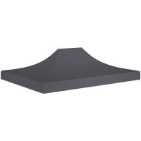Tak till partytält antracit 270 g/m² vidaXL